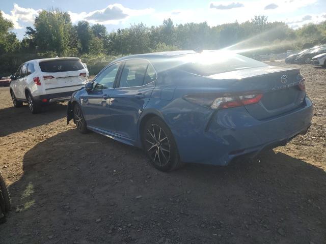 4T1T11BK9PU077933 - 2023 TOYOTA CAMRY SE NIGHT SHADE BLUE photo 2