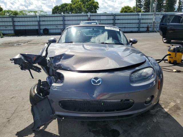 JM1NC25F060102963 - 2006 MAZDA MX-5 MIATA GRAY photo 5