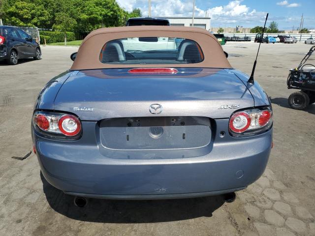 JM1NC25F060102963 - 2006 MAZDA MX-5 MIATA GRAY photo 6