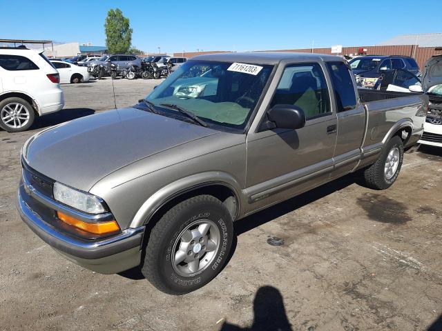 1GCDT19W918169121 - 2001 CHEVROLET S TRUCK S10 BROWN photo 1