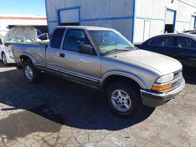 1GCDT19W918169121 - 2001 CHEVROLET S TRUCK S10 BROWN photo 4