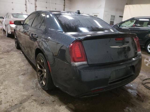 2C3CCABG5HH661538 - 2017 CHRYSLER 300 S BLUE photo 3