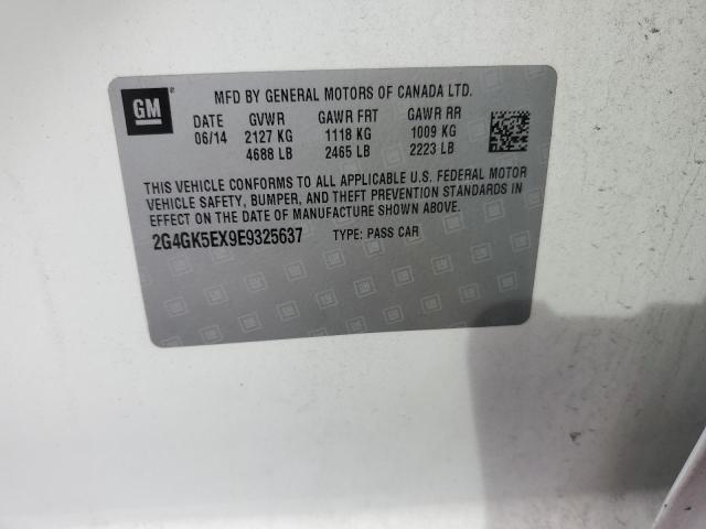 2G4GK5EX9E9325637 - 2014 BUICK REGAL 白色 照片 12