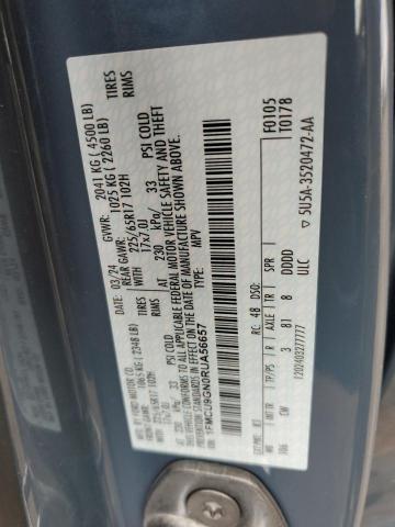 1FMCU9GN0RUA56657 - 2024 FORD ESCAPE ACTIVE 蓝色 照片 13