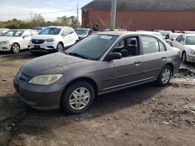 2HGES16385H552826 - 2005 HONDA CIVIC DX VP GRAY photo 1