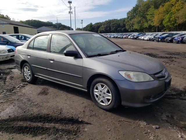 2HGES16385H552826 - 2005 HONDA CIVIC DX VP GRAY photo 4