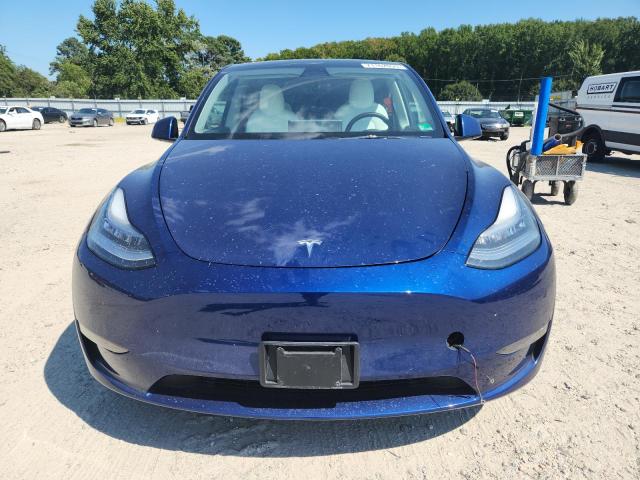 5YJYGDEE3MF122918 - 2021 TESLA MODEL Y 蓝色 照片 5