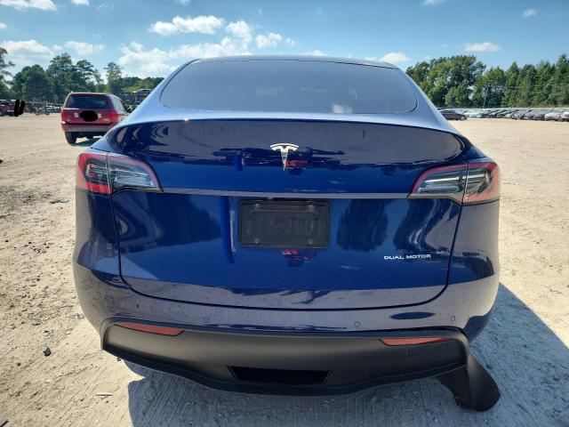 5YJYGDEE3MF122918 - 2021 TESLA MODEL Y 蓝色 照片 6