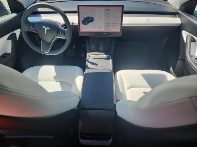 5YJYGDEE3MF122918 - 2021 TESLA MODEL Y 蓝色 照片 8