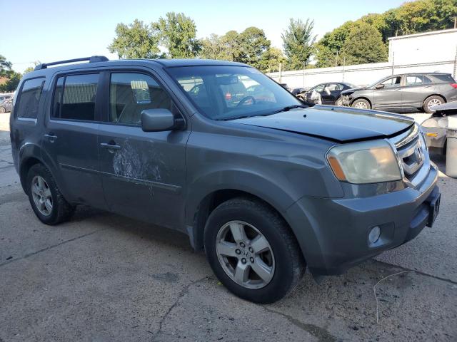 5FNYF48539B014501 - 2009 HONDA PILOT EXL GRAY photo 4