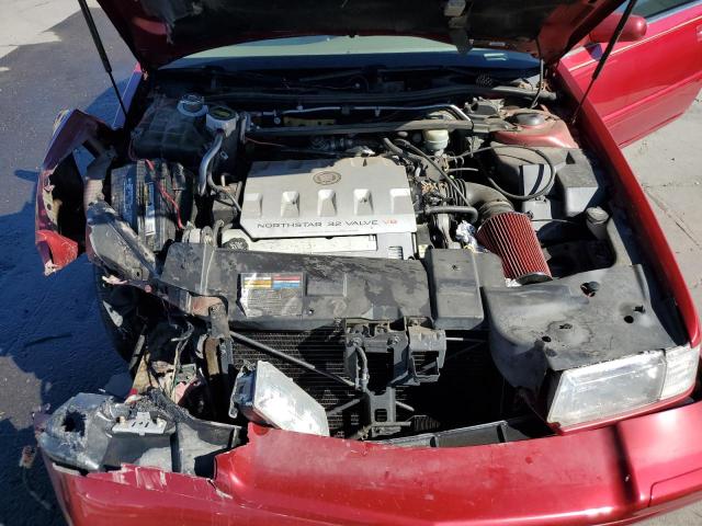 1G6ET12952B101916 - 2002 CADILLAC ELDORADO TOURING RED photo 11