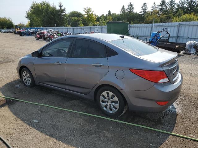 KMHCT4AE3HU184355 - 2017 HYUNDAI ACCENT SE GRAY photo 2