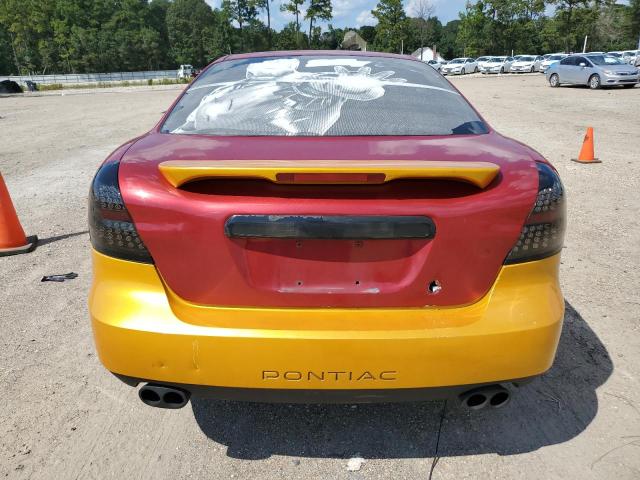 2G2WP522441187064 - 2004 PONTIAC GRAND PRIX GT RED photo 6