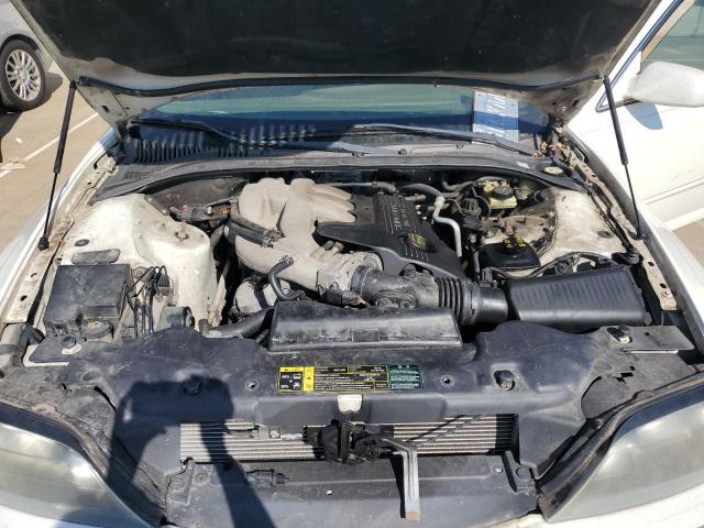 1LNHM86S95Y641151 - 2005 LINCOLN LS WHITE photo 11