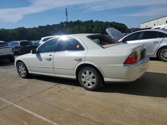 1LNHM86S95Y641151 - 2005 LINCOLN LS WHITE photo 2