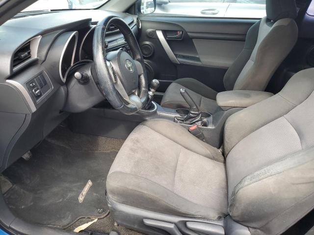 JTKJF5C74F3088902 - 2015 TOYOTA SCION TC BLUE photo 7