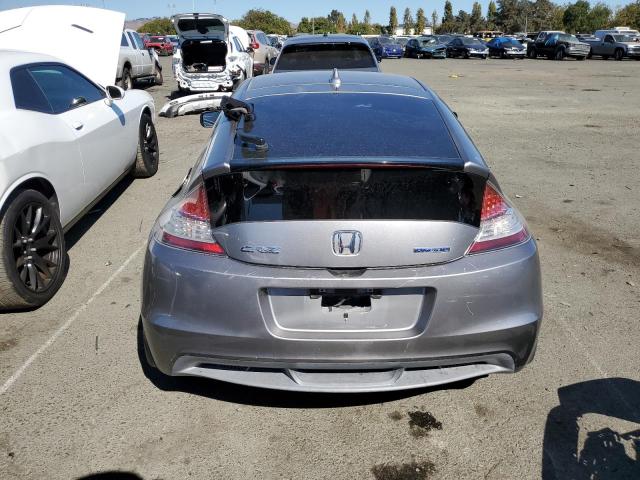 JHMZF1D62BS010545 - 2011 HONDA CR-Z EX GRAY photo 6