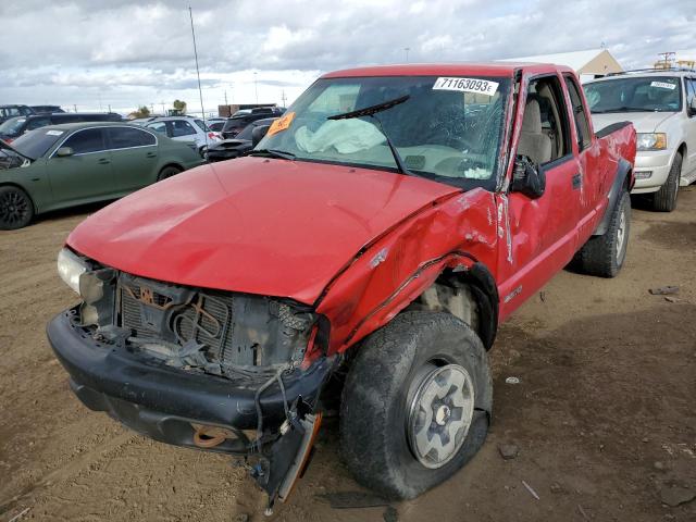 1GCCT19W2Y8292202 - 2000 CHEVROLET S TRUCK S10 RED photo 1