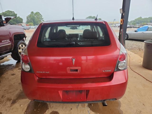 5Y2SP67849Z453467 - 2009 PONTIAC VIBE RED photo 6