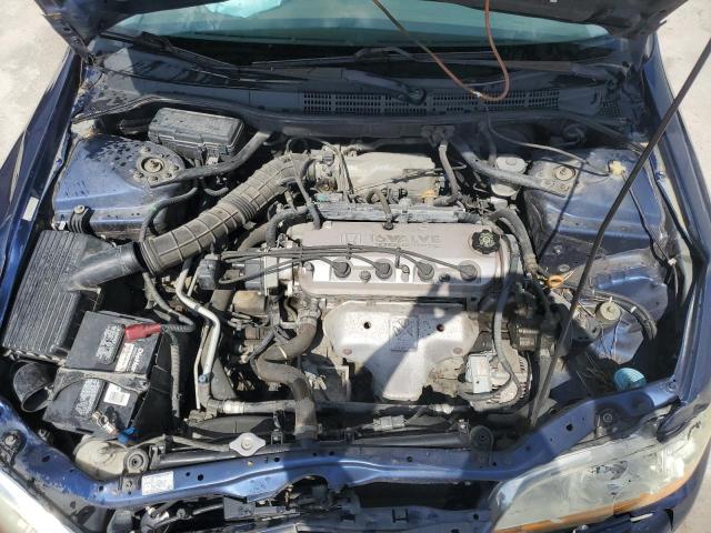 1HGCF86652A019552 - 2002 HONDA ACCORD VALUE BLUE photo 12