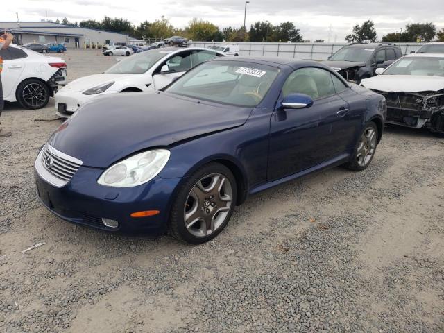 JTHFN48Y320010181 - 2002 LEXUS SC 430 BLUE photo 1