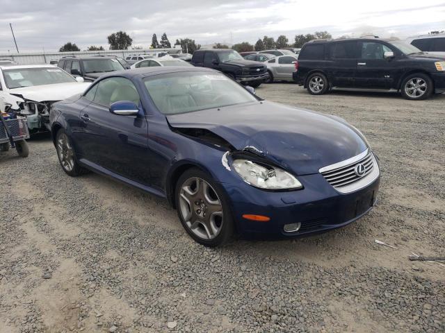 JTHFN48Y320010181 - 2002 LEXUS SC 430 BLUE photo 4