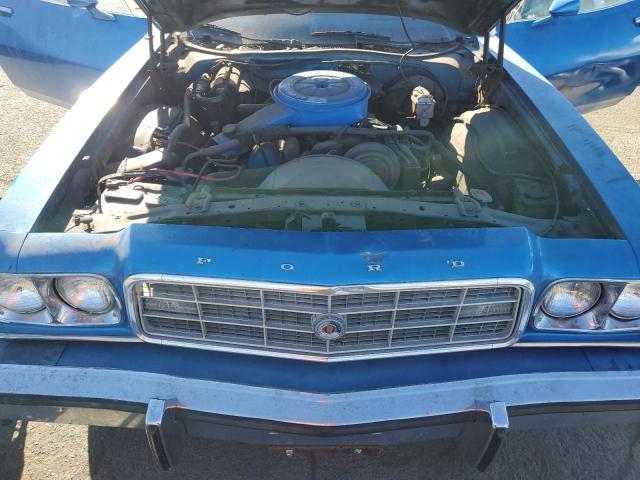 3A38H154831 - 1973 FORD TORINO GT BLUE photo 11