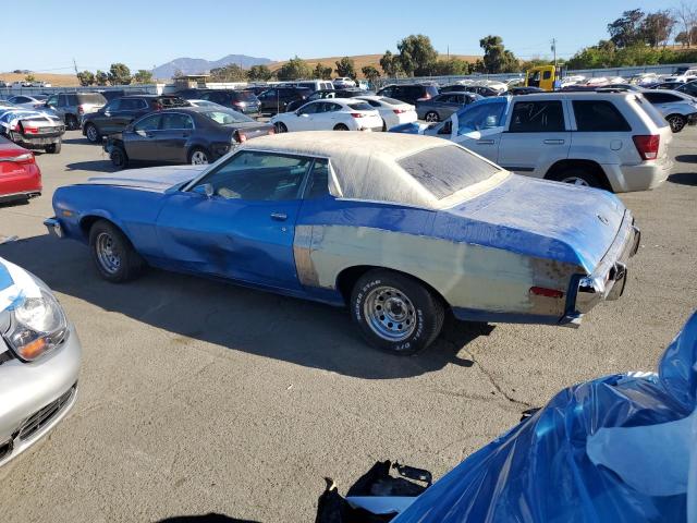 3A38H154831 - 1973 FORD TORINO GT BLUE photo 2