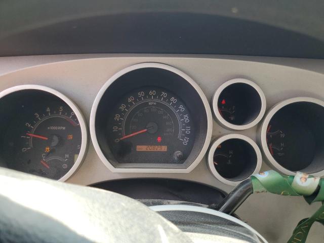 5TFCT54147X001898 - 2007 TOYOTA TUNDRA DOUBLE CAB SR5 CHARCOAL photo 9