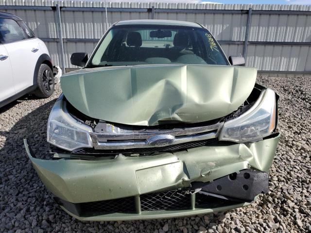 1FAHP35N68W182726 - 2008 FORD FOCUS SE GREEN photo 5