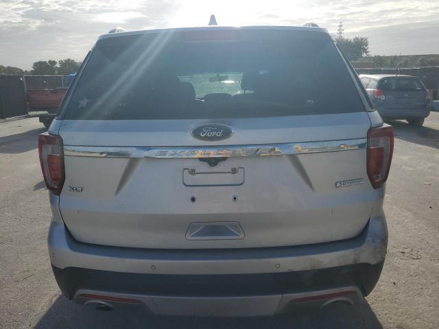 1FM5K7DHXHGC03260 - 2017 FORD EXPLORER XLT 银色 照片 6