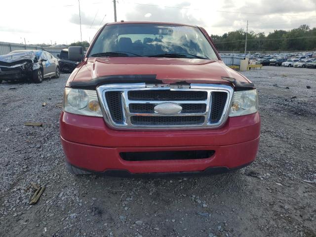 1FTRX12W48FB92011 - 2008 FORD F150 RED photo 5