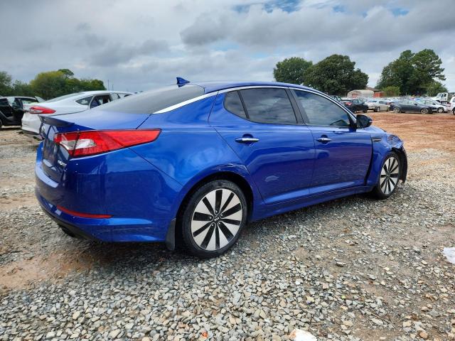 5XXGR4A62DG105383 - 2013 KIA OPTIMA SX BLUE photo 3
