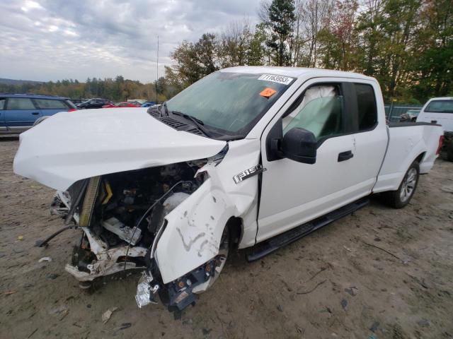 1FTFX1E59JFB36609 - 2018 FORD F150 SUPER CAB WHITE photo 1