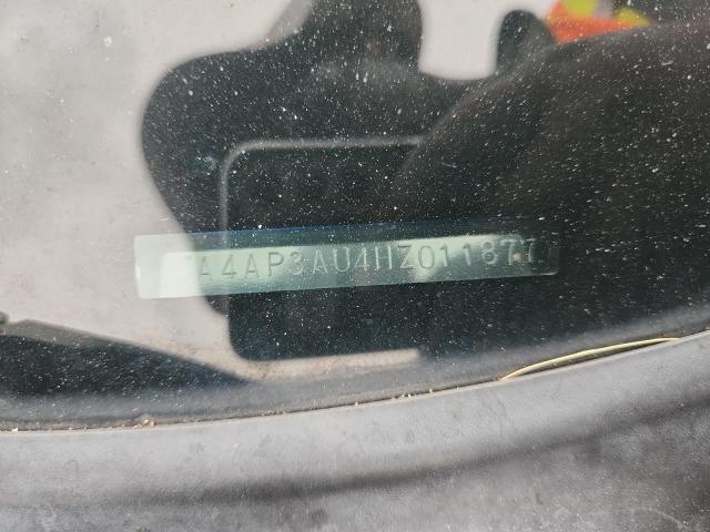 JA4AP3AU4HZ011877 - 2017 MITSUBISHI OUTLANDER ES BLUE photo 12