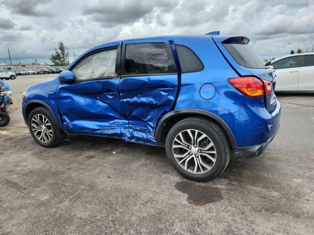 JA4AP3AU4HZ011877 - 2017 MITSUBISHI OUTLANDER ES BLUE photo 2