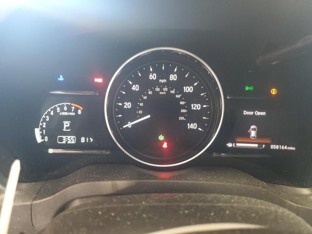 3CZRU6H5XNM773443 - 2022 HONDA HR-V EX SILVER photo 9