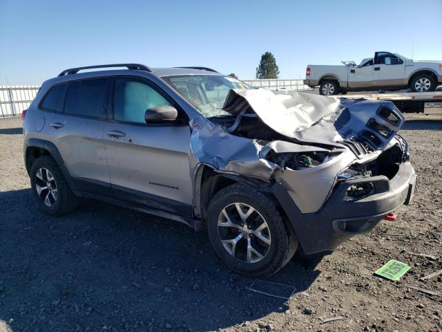 1C4PJMBB0HW515140 - 2017 JEEP CHEROKEE TRAILHAWK GRAY photo 4