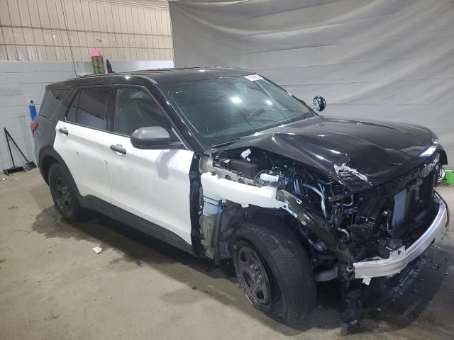 1FM5K8AB1RGA67611 - 2024 FORD EXPLORER POLICE INTERCEPTOR Negro foto 4