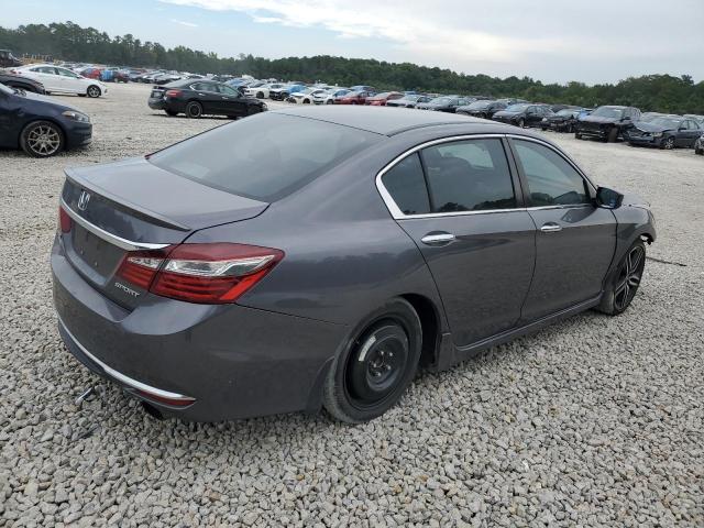 1HGCR2F56HA256894 - 2017 HONDA ACCORD SPORT GRAY photo 3