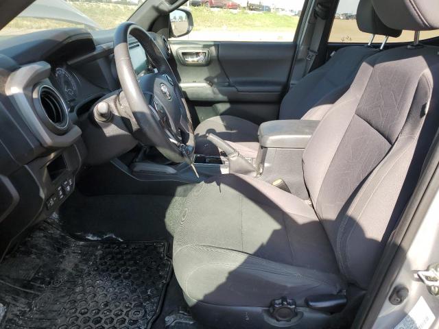 5TFCZ5AN9HX055267 - 2017 TOYOTA TACOMA DOUBLE CAB 银色 照片 7