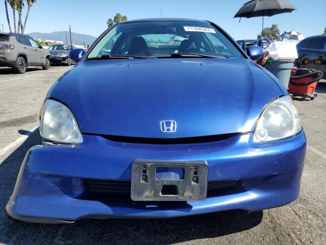 JHMZE14722T000779 - 2002 HONDA INSIGHT BLUE photo 5