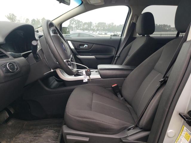 2FMDK3GC4EBA08908 - 2014 FORD EDGE SE SILVER photo 7