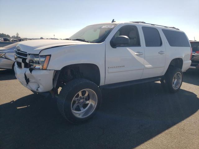 1GNFC16047J200793 - 2007 CHEVROLET SUBURBAN C1500 WHITE photo 1