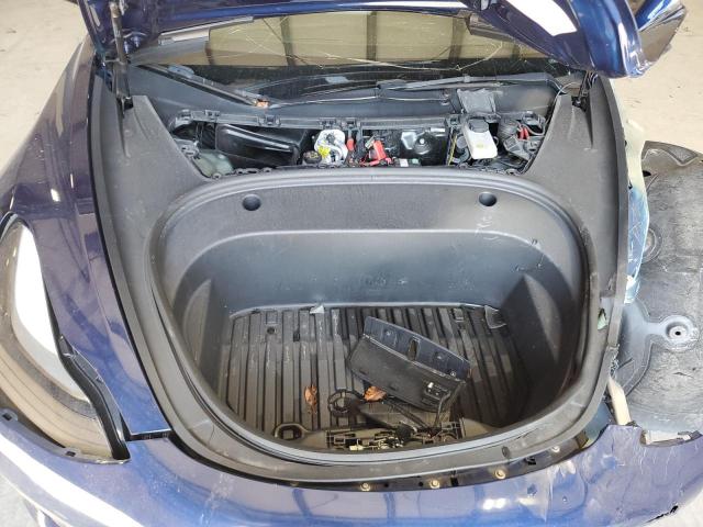 5YJ3E1EA7NF369176 - 2022 TESLA MODEL 3 BLUE photo 11