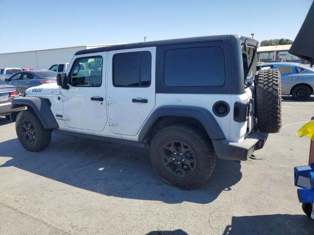 1C4HJXDN6MW576290 - 2021 JEEP WRANGLER UNLIMITED SPORT WHITE photo 2