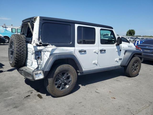 1C4HJXDN6MW576290 - 2021 JEEP WRANGLER UNLIMITED SPORT WHITE photo 3