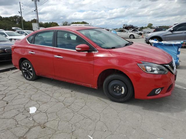 3N1AB7AP6KY376412 - 2019 NISSAN SENTRA S RED photo 4