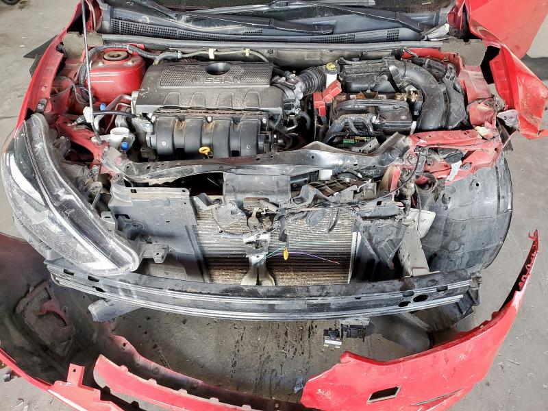 3N1AB7AP8KL606996 - 2019 NISSAN SENTRA S 红色 照片 11