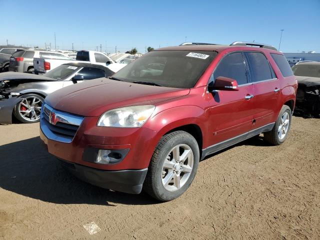 5GZEV33748J299305 - 2008 SATURN OUTLOOK XR RED photo 1